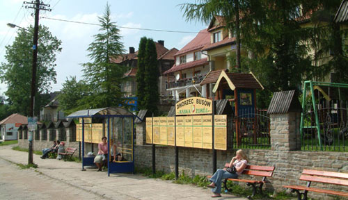 Bus station rabka Zdroj